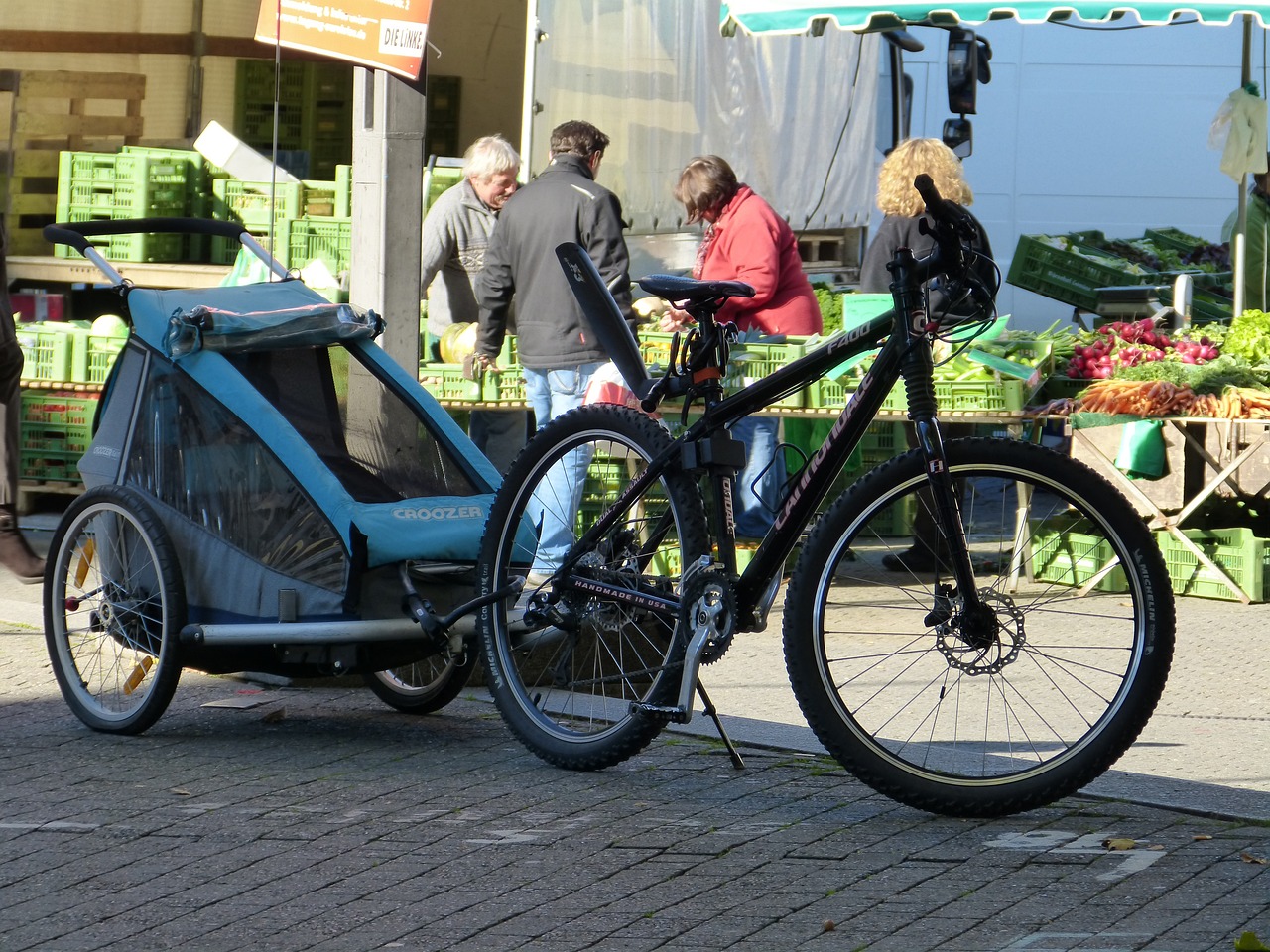 przyczepka rowerowa dla dzieci
